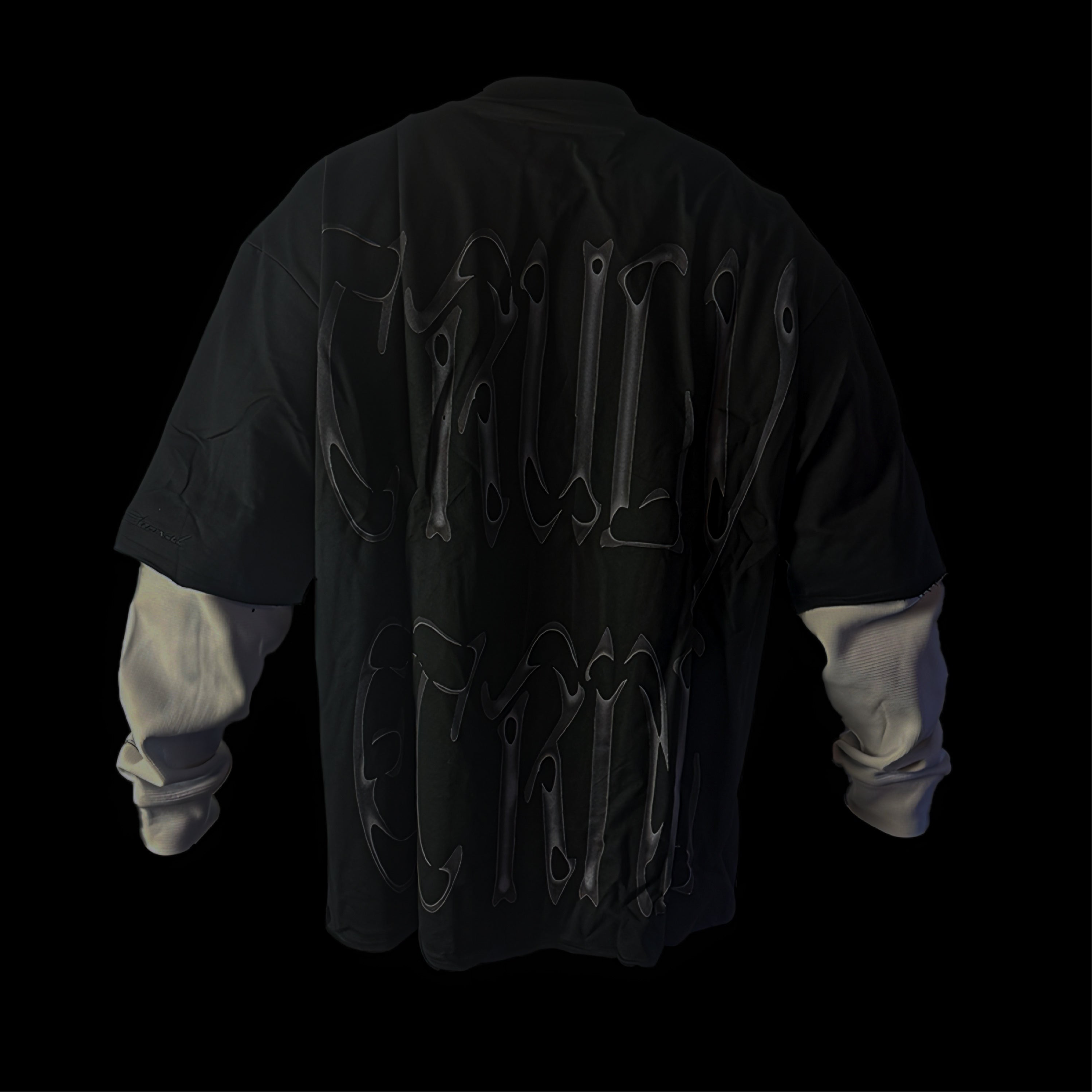 Mirrored Madonna Tee - Black