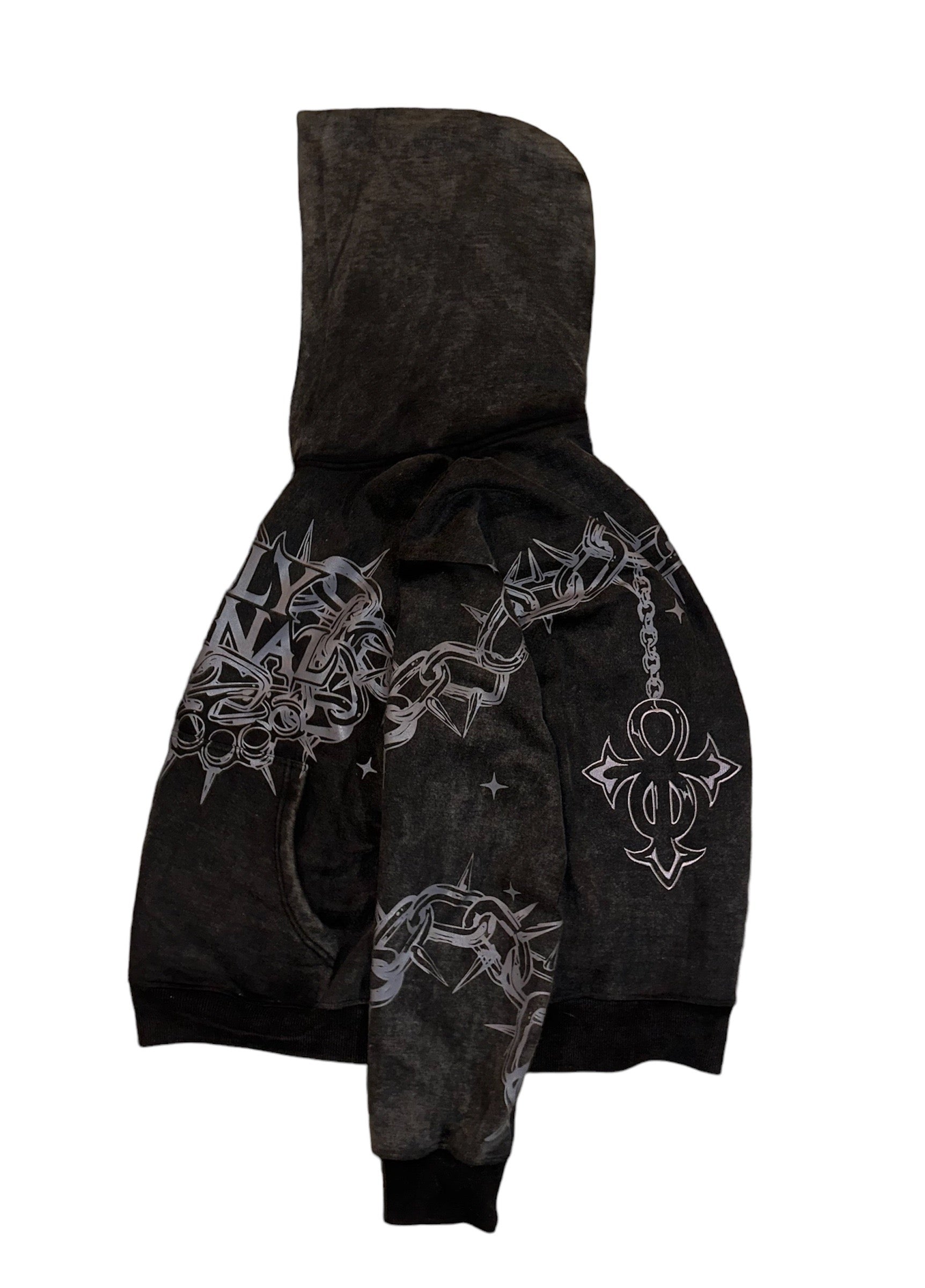 Chains Hoodie - Black