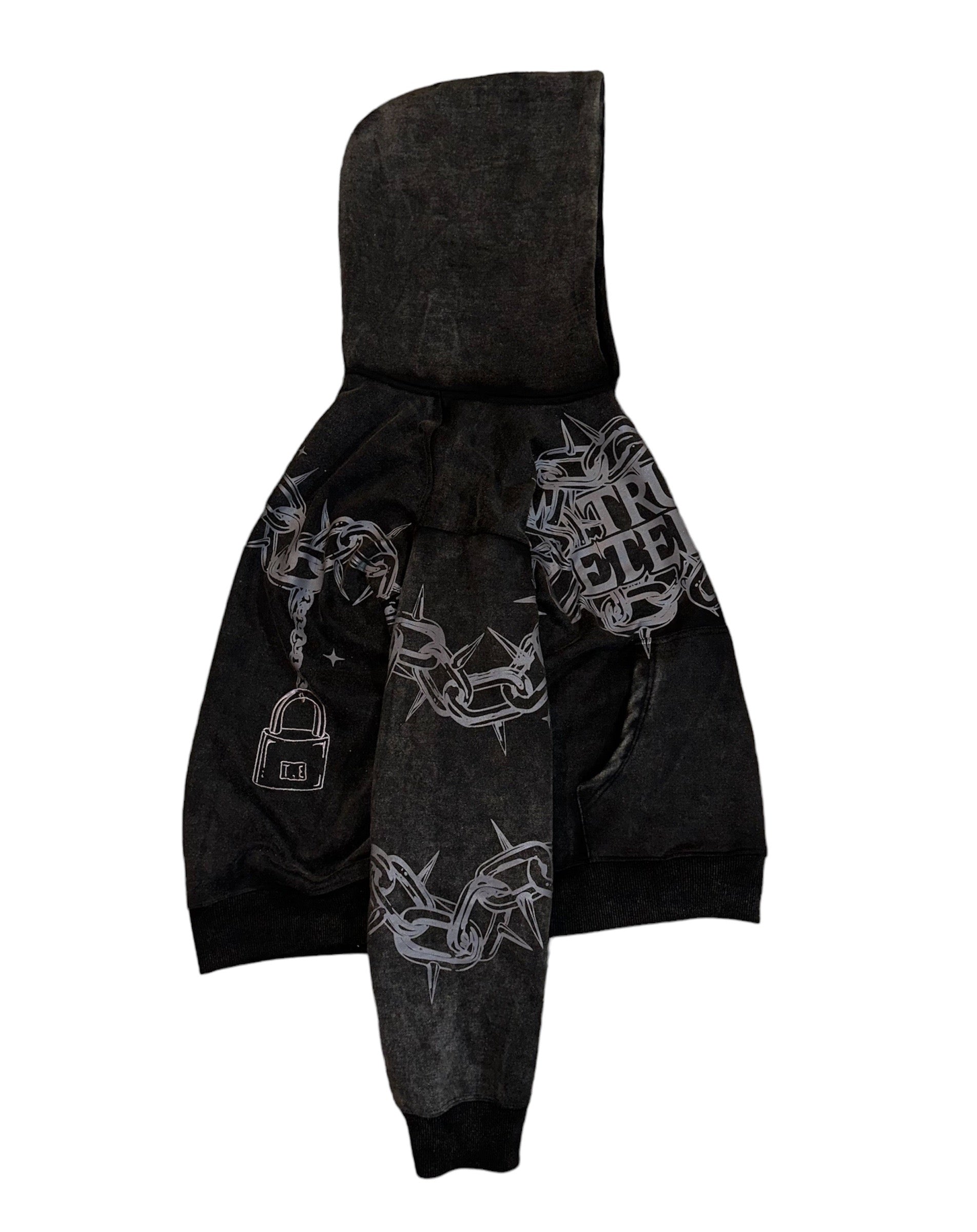 Chains Hoodie - Black