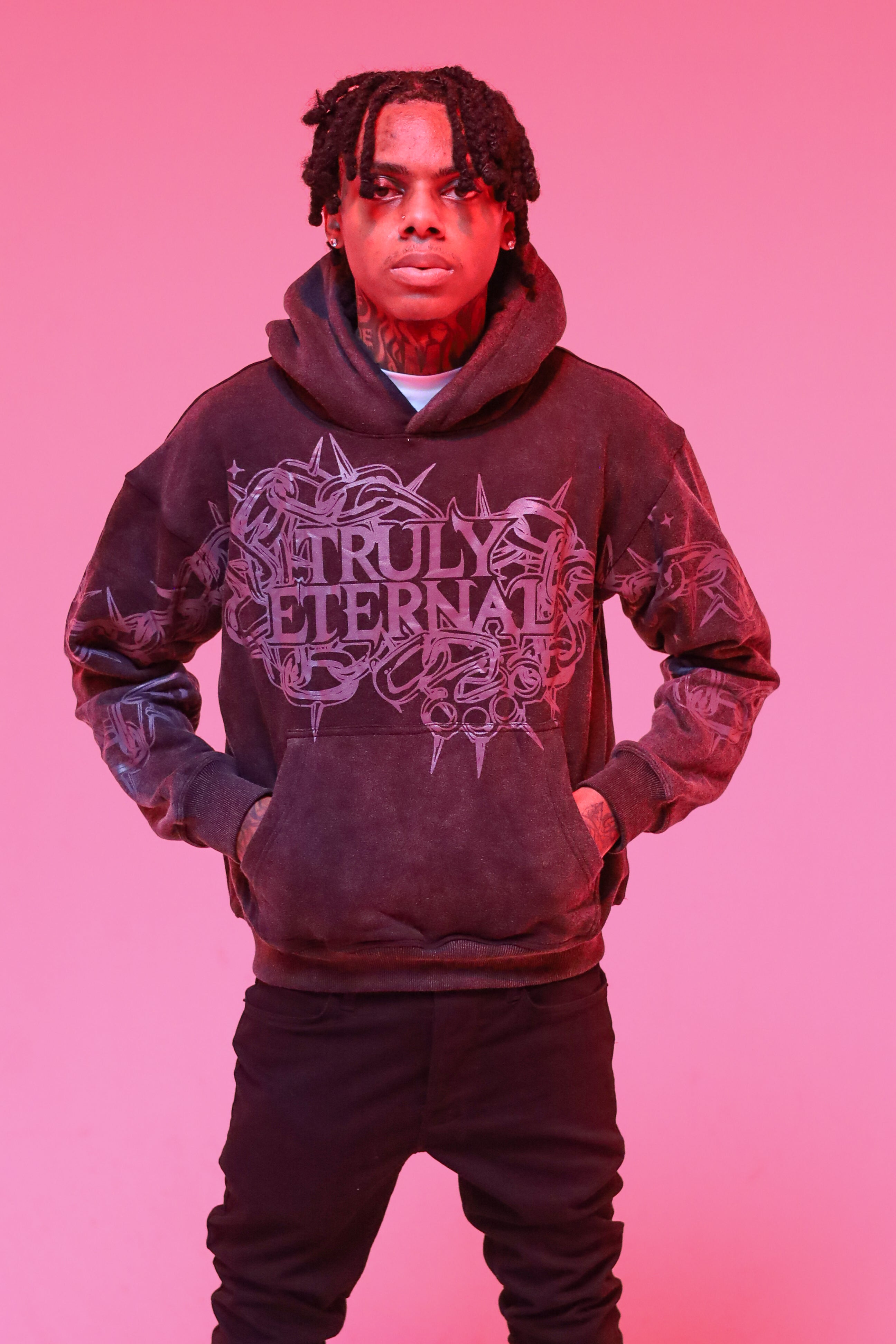 Chains Hoodie - Black