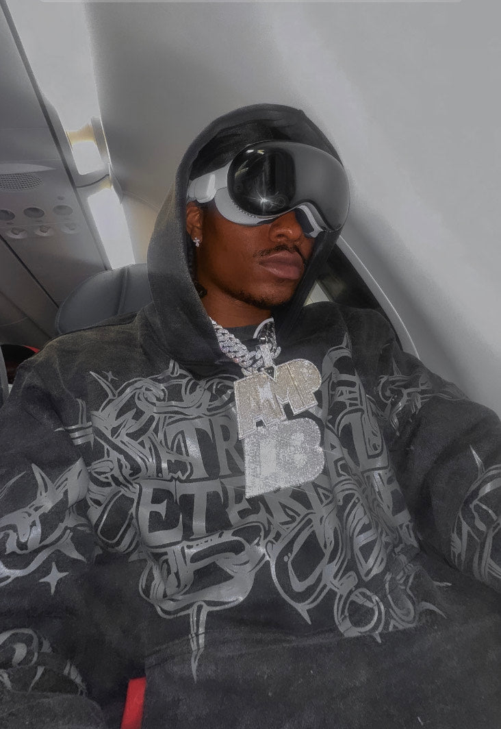 Chains Hoodie - Black